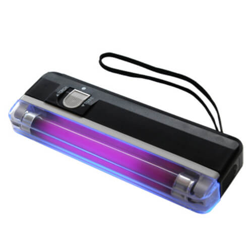 Kafuty-1 Détecteur de Faux Billets Portable DL-01 alimenté par Batterie  Détecteur de Facture de lumière ultraviolette Détecteur d'argent Portable