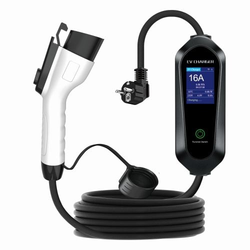 1-EVMOTIONS Delta EVSE Type1 (max. 16A) Câble de recharge véhicule électrique